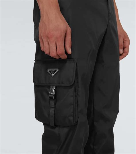 prada checkered pants mens|prada cargo pants men.